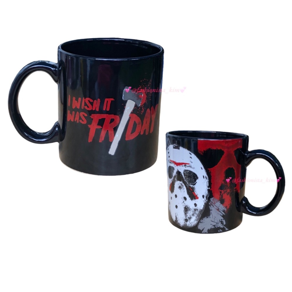 Wish it was Friday Michael Mayers Halloween mug
